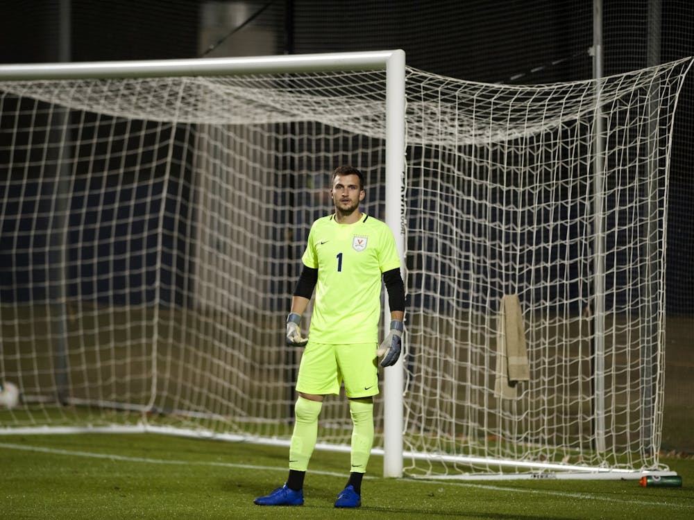 Junior goalkeeper Colin Shutler leads the country in shutouts, with 13.