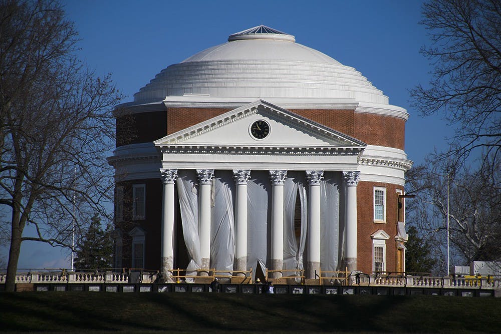 The graduating class of 2016 will be able to walk around on the terraces of the Rotunda, Hogg said.