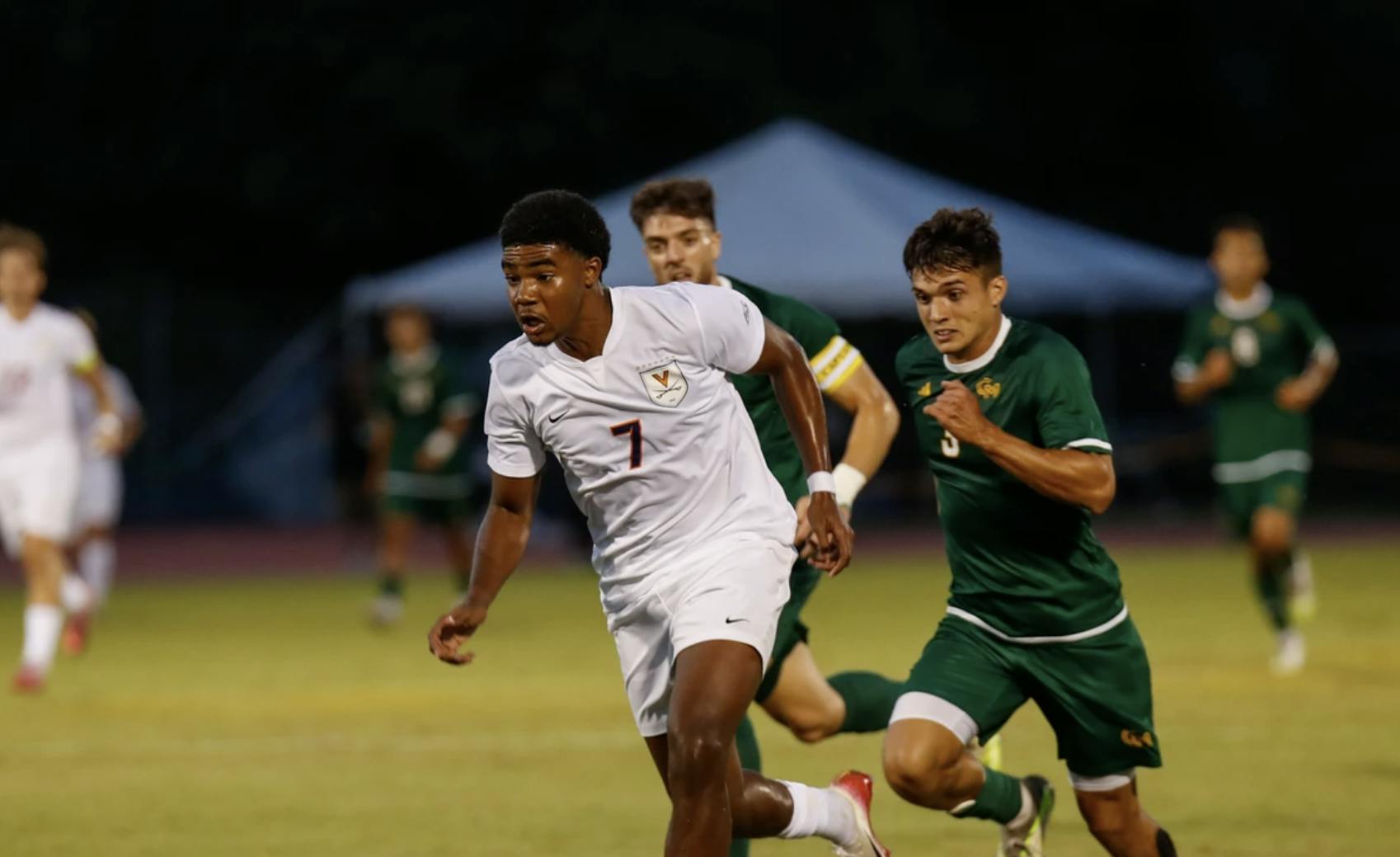 Nick Simmonds scored Virginia's only goal.