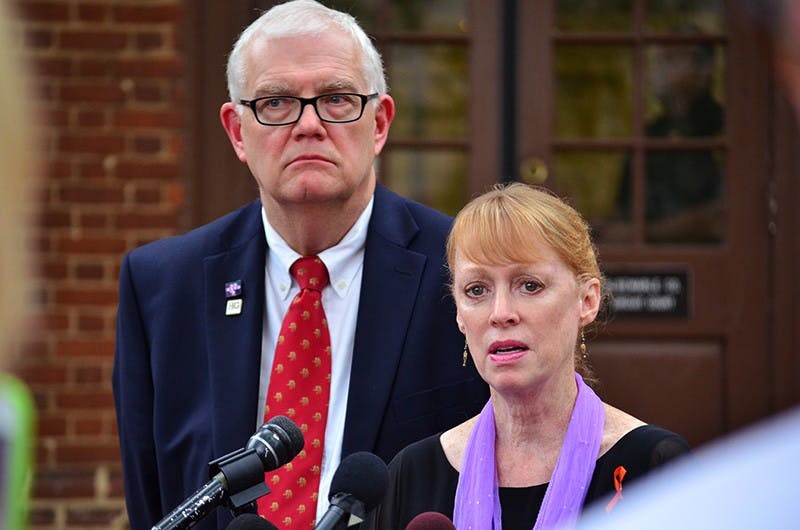 Gil Harrington, Morgan Harrington's mother, said she expressed her condolences to Jesse Matthew's mother after the hearing. 