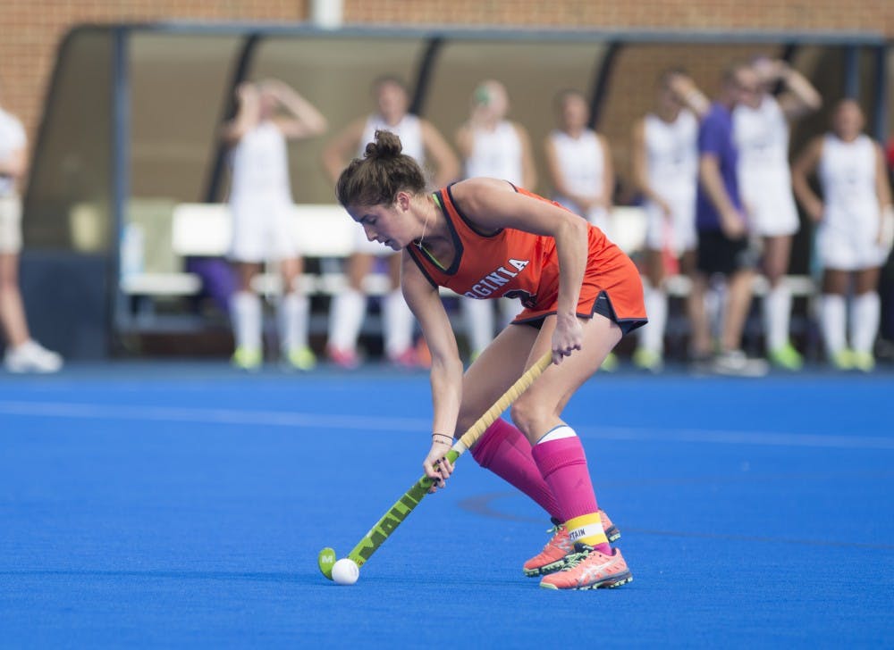Junior midfielder Tara Vittese scored a goal in both of Virginia's games this weekend.