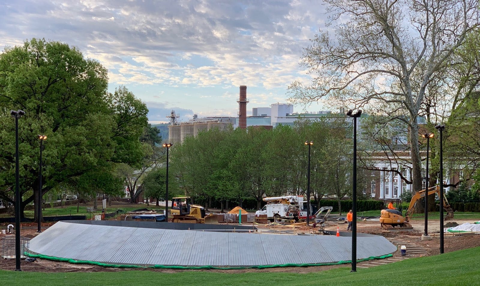 The memorial has been highly anticipated by the University community since the project officially began in December 2018.