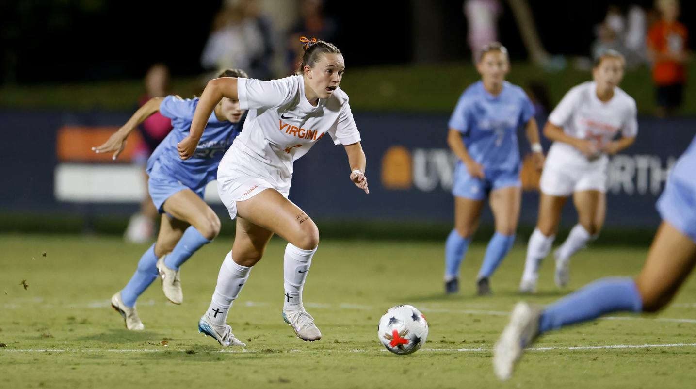 A brief spell put No. 16 Virginia on its back foot against vaunted No. 1 North Carolina.