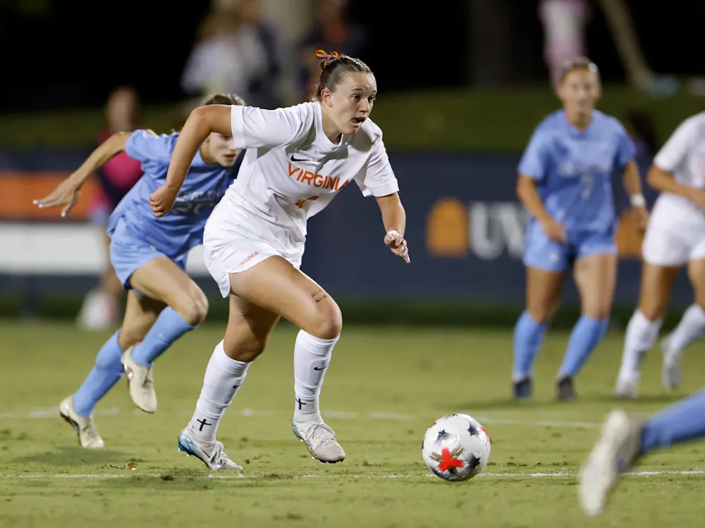 A brief spell put No. 16 Virginia on its back foot against vaunted No. 1 North Carolina.