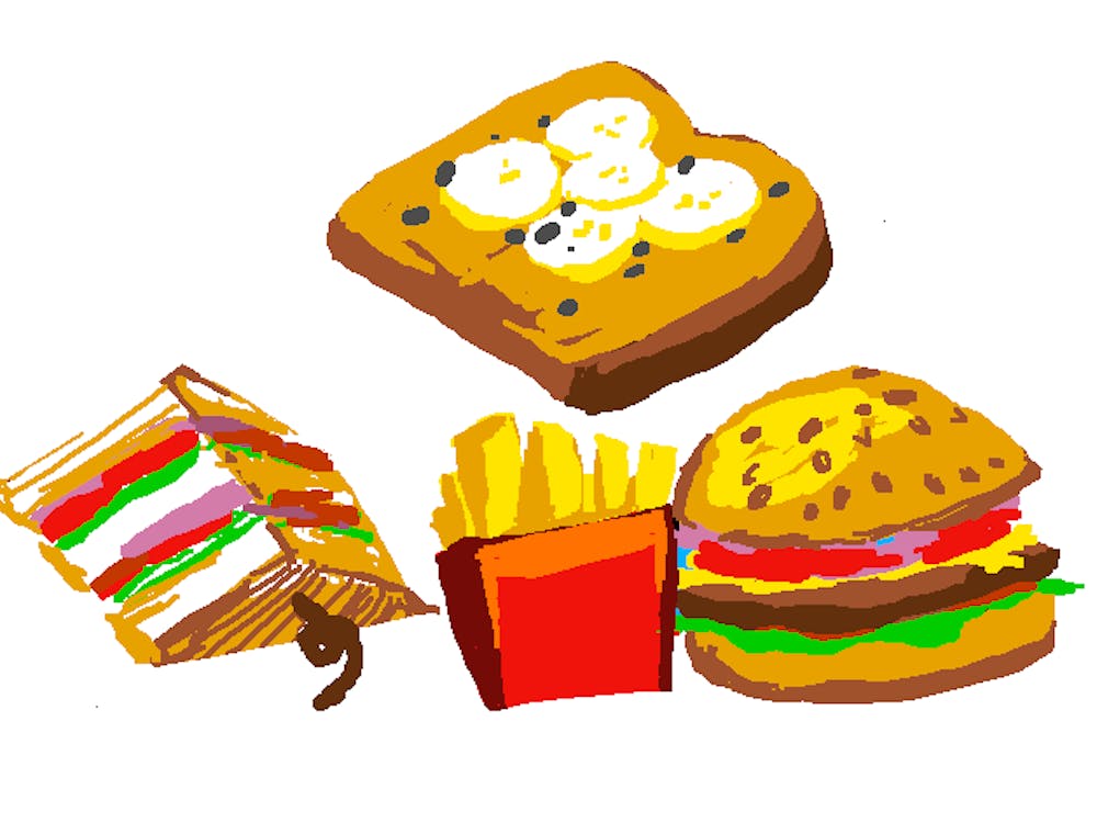 For 24 hours, I ate like Lucy Hale, and my meals included toast with almond butter, a hamburger and fries and a club sandwich.