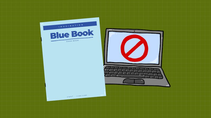 Blue books return in an effort to combat AI usage