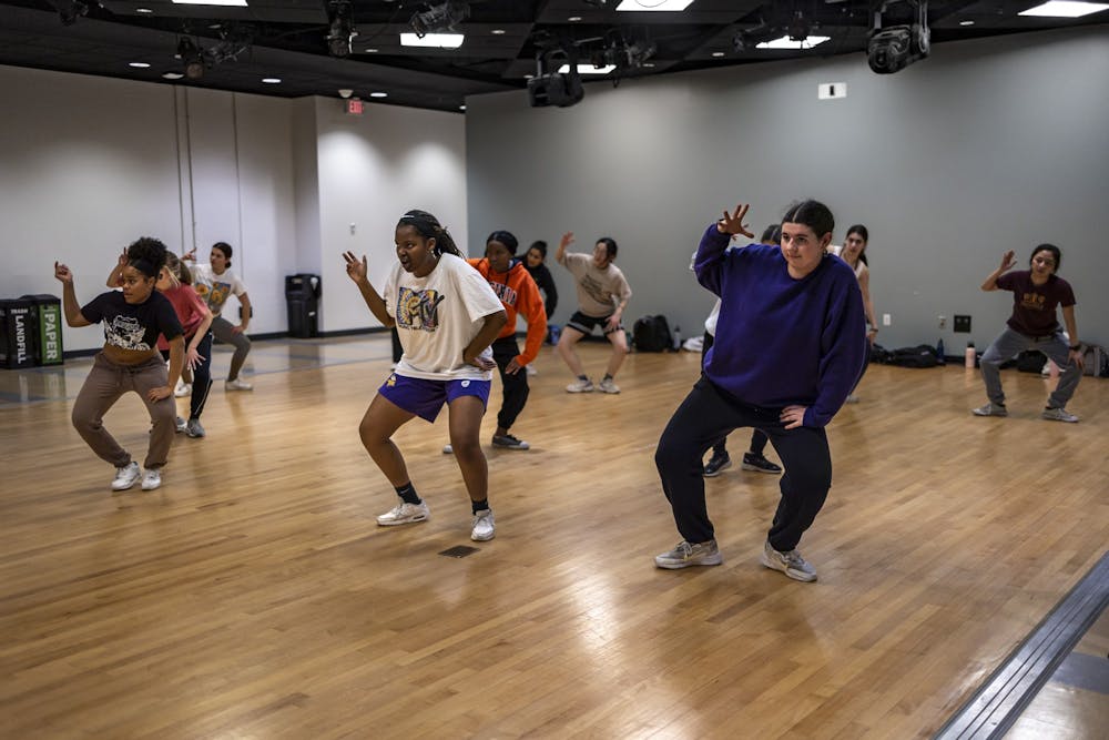 The crew fine-tunes their skills through hard work and dedication, practicing at least three times a week — often more when there’s a showcase in sight — and sometimes learns multiple dances in one night.&nbsp;