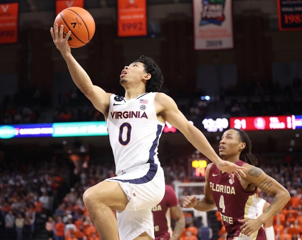 Graduate student guard Kihei Clark led the Cavaliers with 18 points Saturday afternoon.