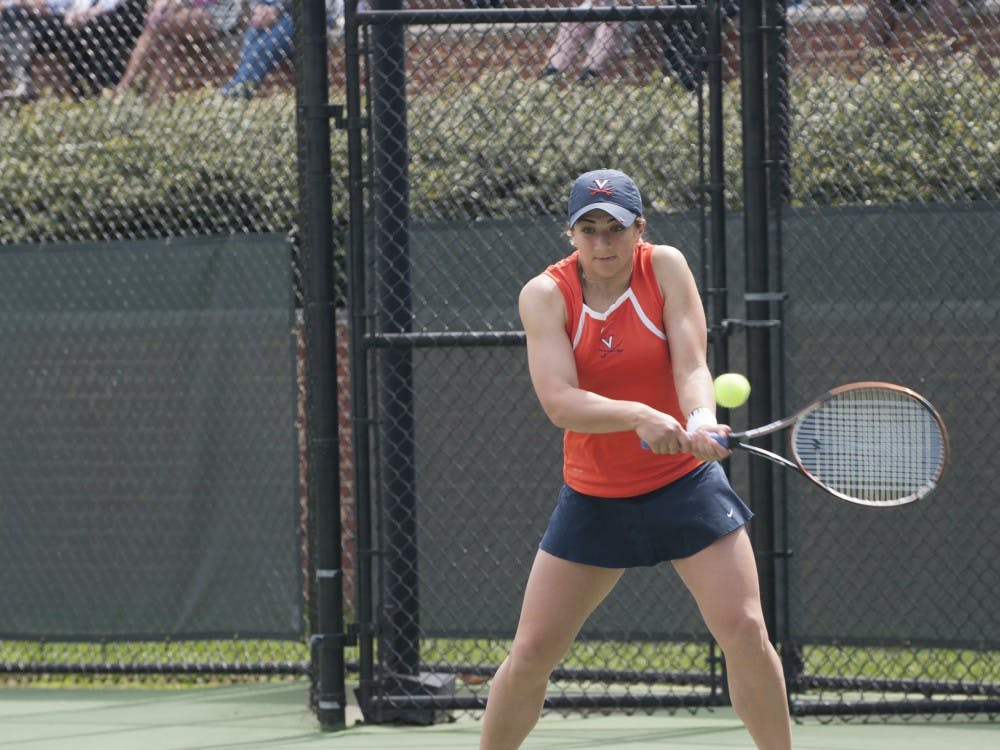 	Sophomore Julia Elbaba is currently ranked No. 9 individually in the nation
