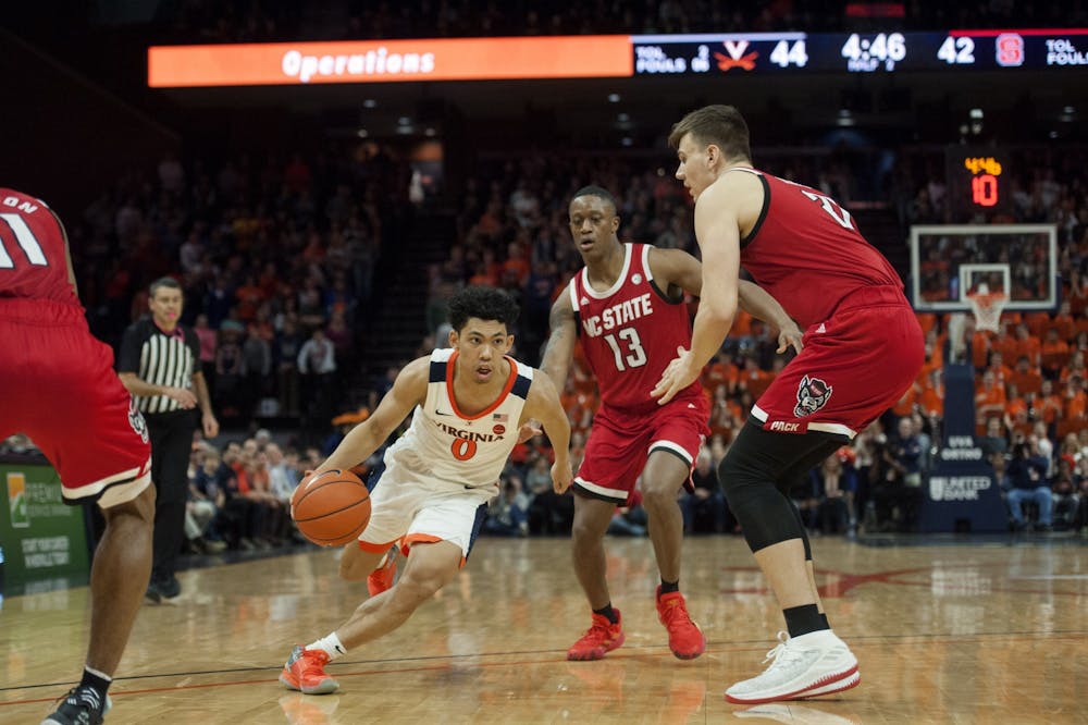 <p>Sophomore guard Kihei Clark had a solid night on the stat-sheet, posting 10 points, seven rebounds and five assists, but it wasn't enough for Virginia to come away with the victory.&nbsp;</p>