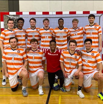 Team Handball practices and plays its games at Slaughter Recreation Center.
