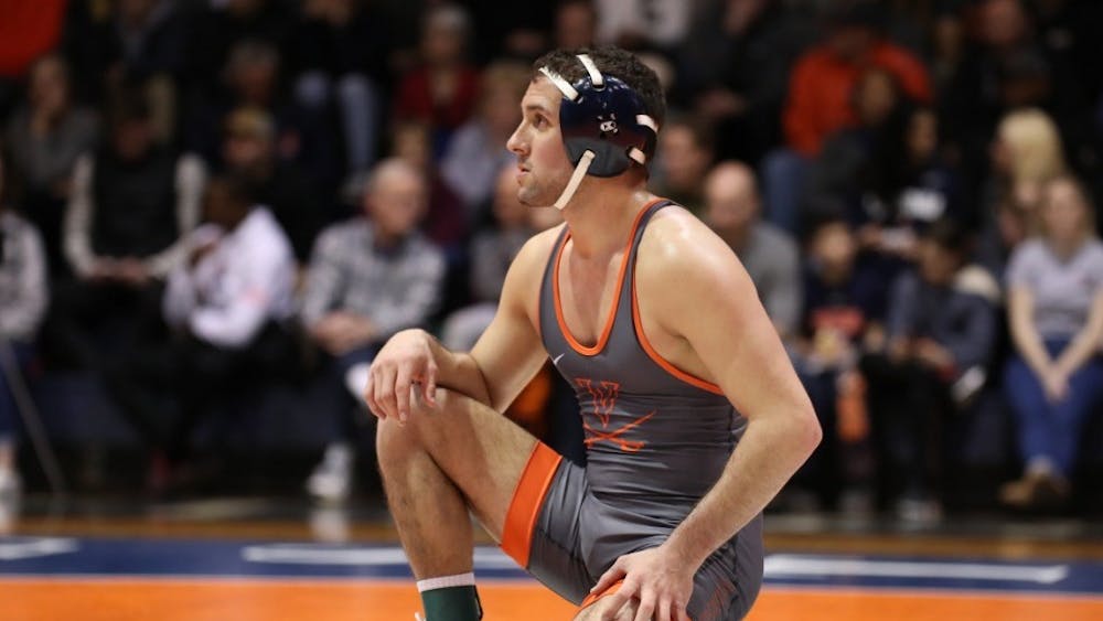 Eight of 10 Virginia wrestlers fell to their NC State opponents.