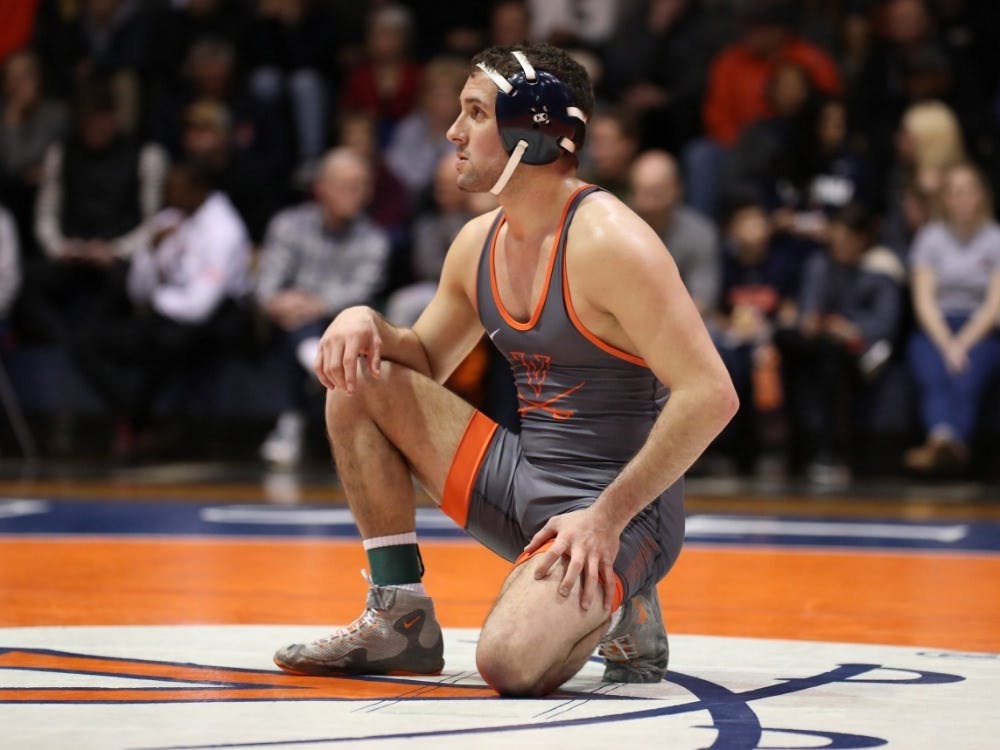 Eight of 10 Virginia wrestlers fell to their NC State opponents.