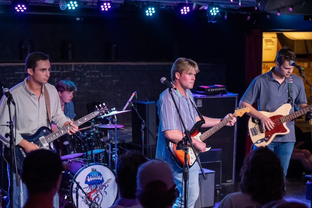 The group opened for Athens-based band Jameson Tank at The Southern in their first ever ticketed event in early October.