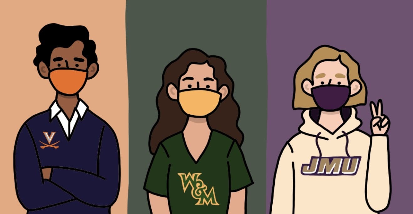 Since students have returned to campus, Virginia's public have struggled to maintain isolation and quarantine space.