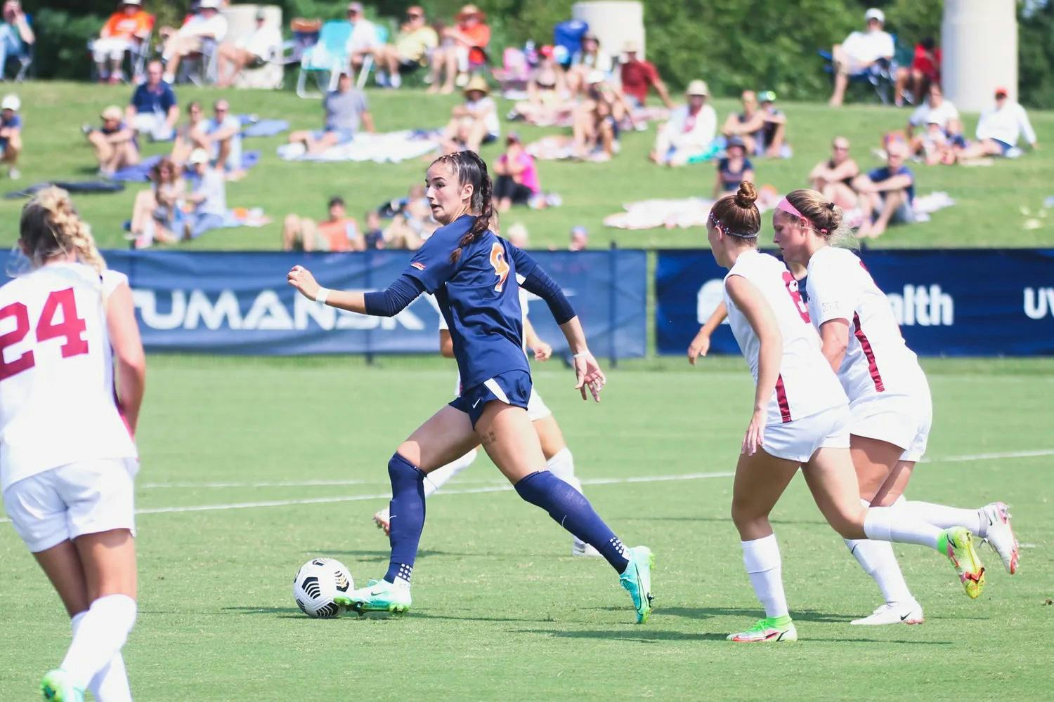 Junior forward Diana Ordoñez has been instrumental to the team's success, netting eight goals.&nbsp;