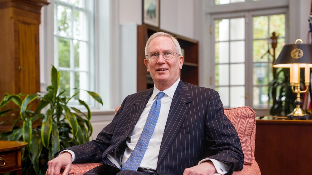 Appointed Aug. 4, Interim University President Paul Mahoney sat down with The Cavalier Daily Sept. 24 to discuss his priorities.