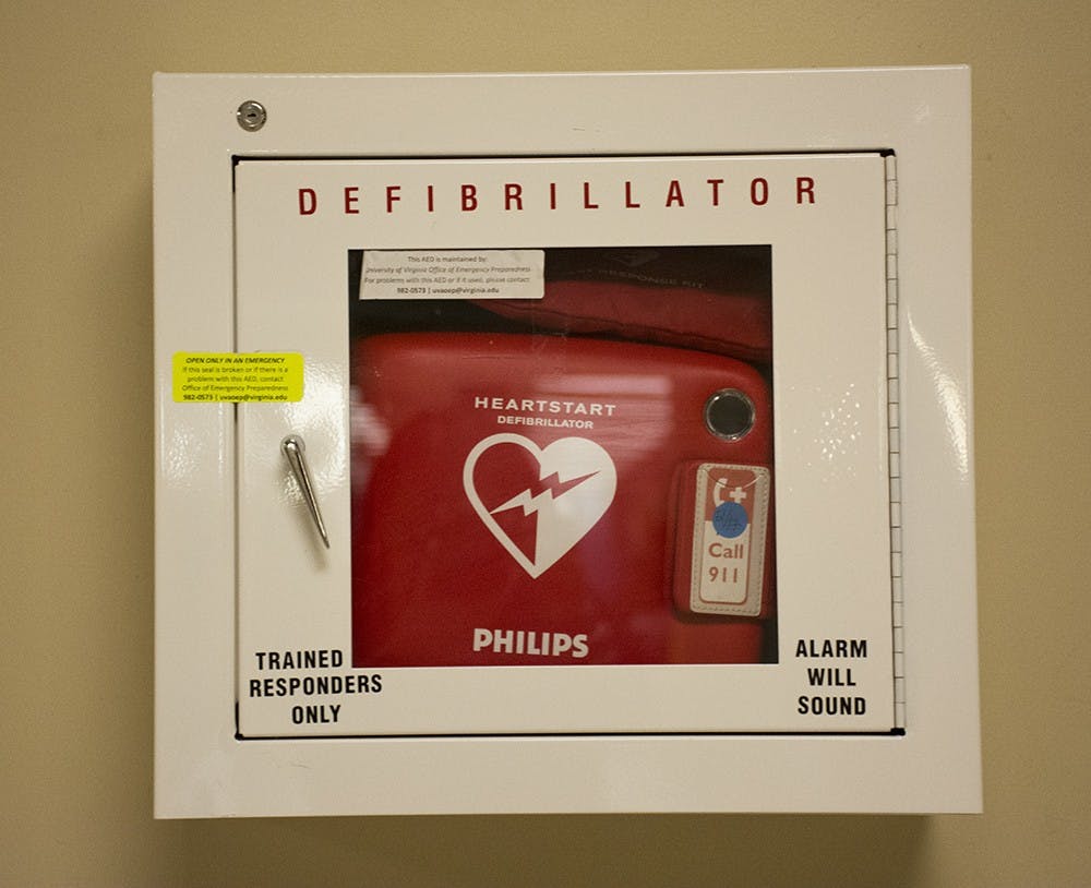 The University was recognized for the number of AED it has available and the programs it has to train users.