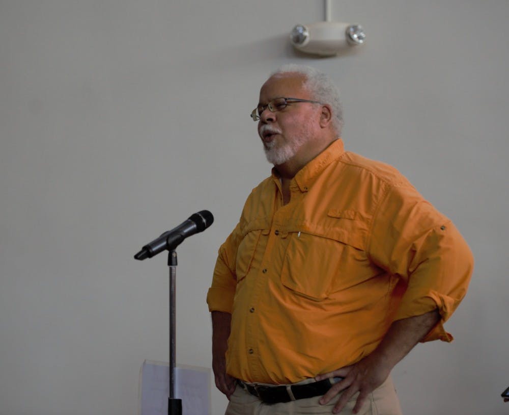 At the City Council listening session, University Assoc. History Prof. John Mason said the law enforcement response to anti-racist demonstrations during the Unite the Right anniversary weekend was antagonistic and aggressive.&nbsp;