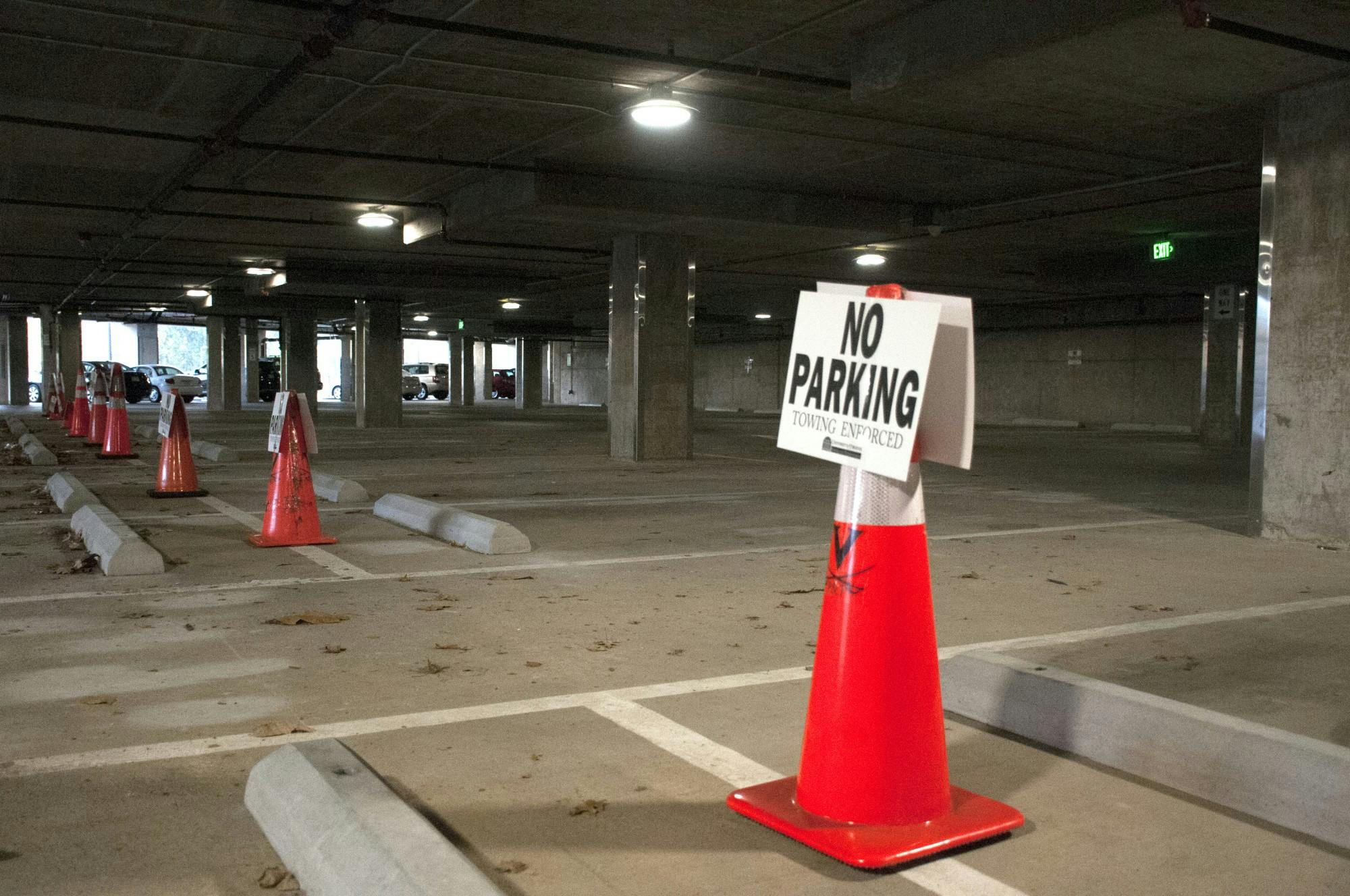 36 impacted parking spaces will likely remain closed for the next several weeks.