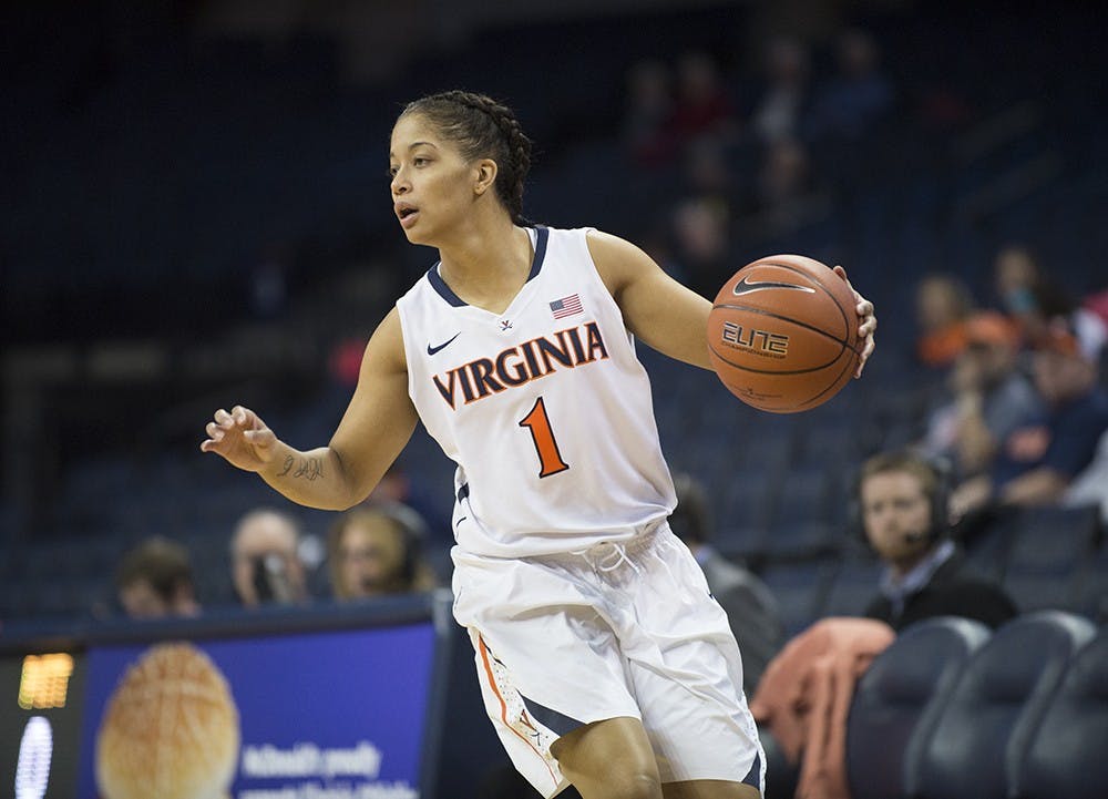 <p>Sophomore point guard Mikayla Venson&nbsp;went scoreless for 19&nbsp;minutes in the second half. She could not lift Virginia past the Hokies Sunday afternoon.</p>