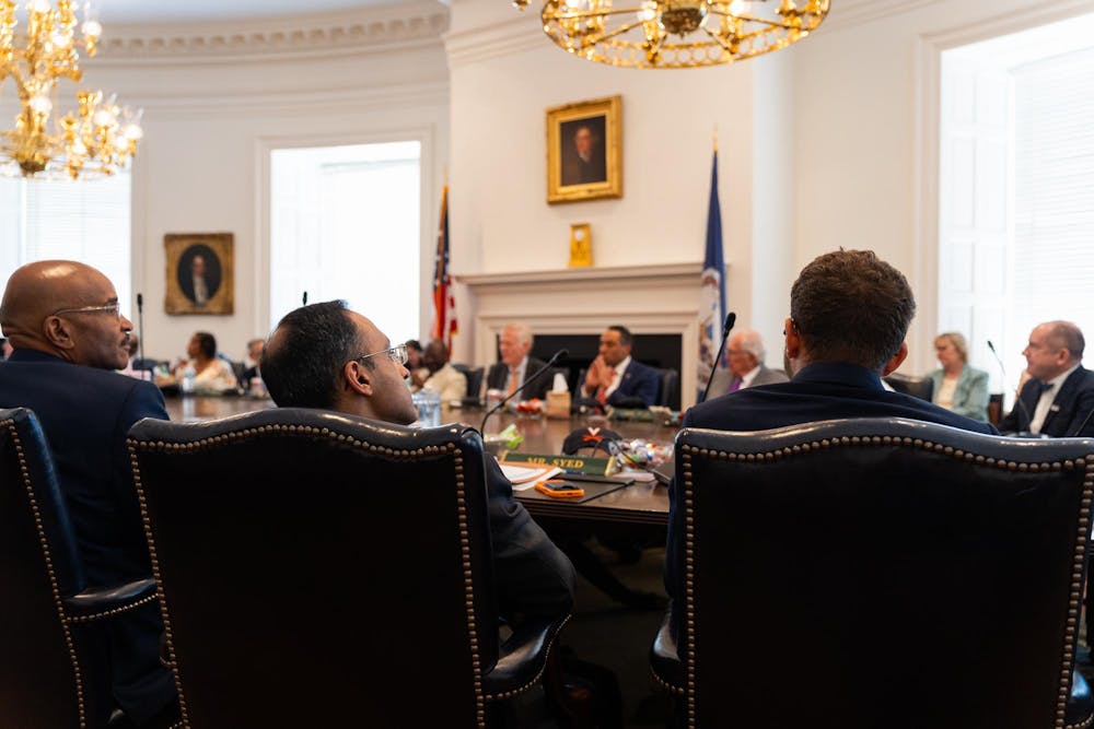 A Board of Visitors meeting, photographed April 16, 2026.