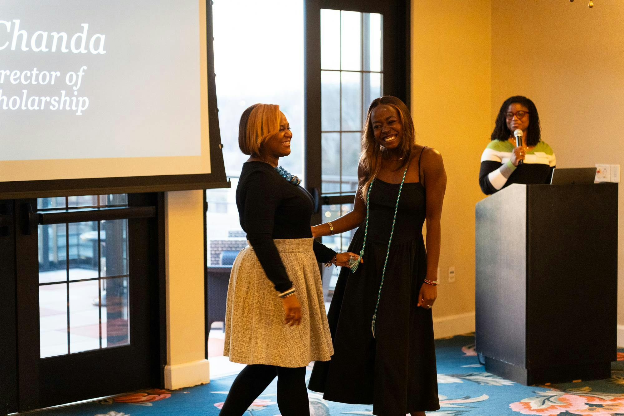 The Women’s Center celebrated the Class of 1974 women and the Center’s graduating students on March 19.