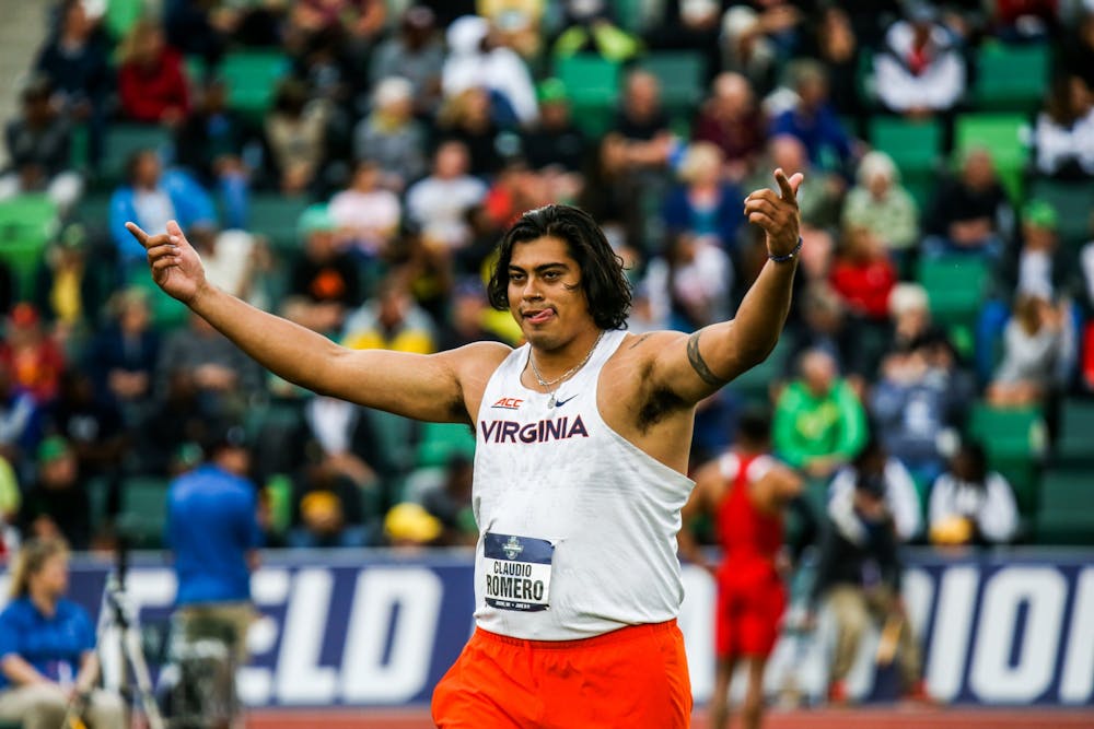 <p>Throwers including Ethan Dabbs and Claudio Romero propelled the men's team to a 14th place finish at the NCAA Championships.</p>
