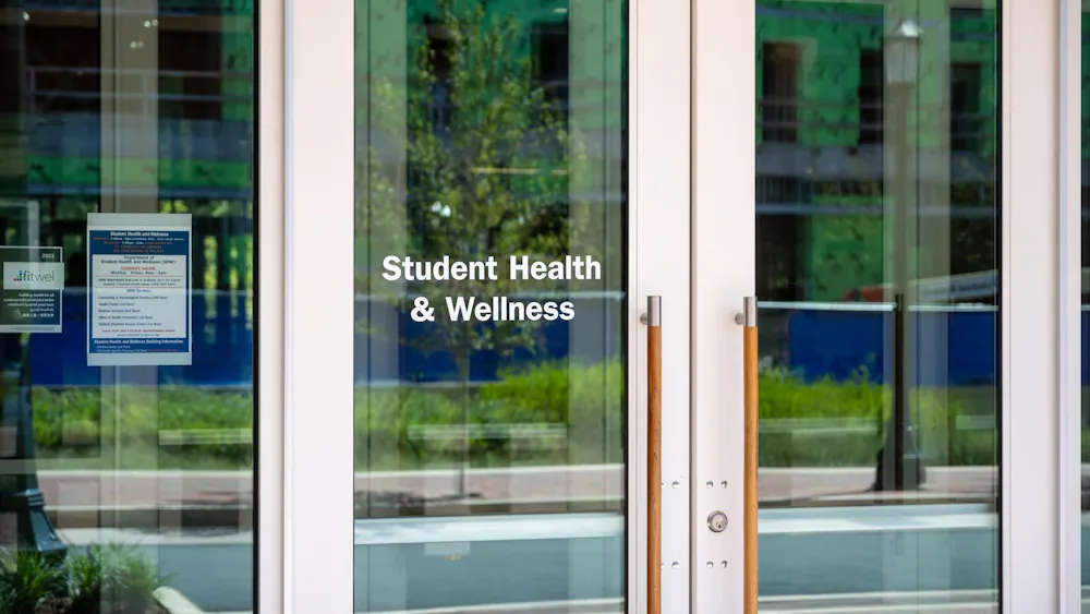 Student Health and Wellness, photographed April 20, 2025.