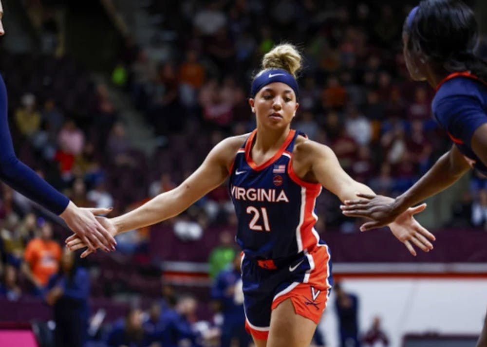 Kymora Johnson and Latasha Lattimore fought admirably, combining for 59 percent of Virginia's points.