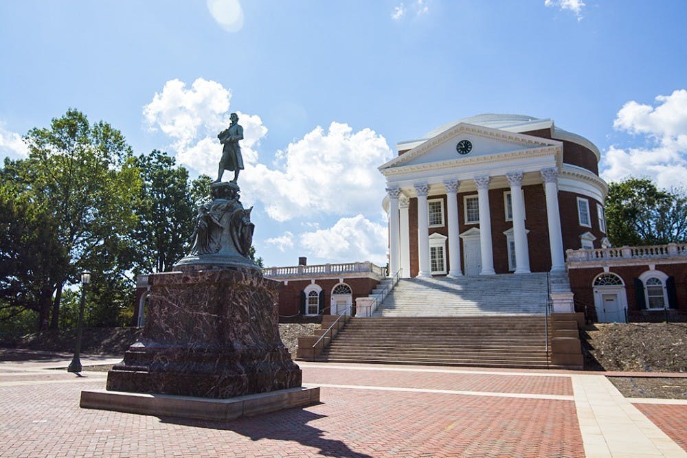 U.Va. officials have announced the North Plaza of the Rotunda will be closed to the public from 5 p.m. on Aug. 10 through 7 a.m. on Aug. 13.&nbsp;