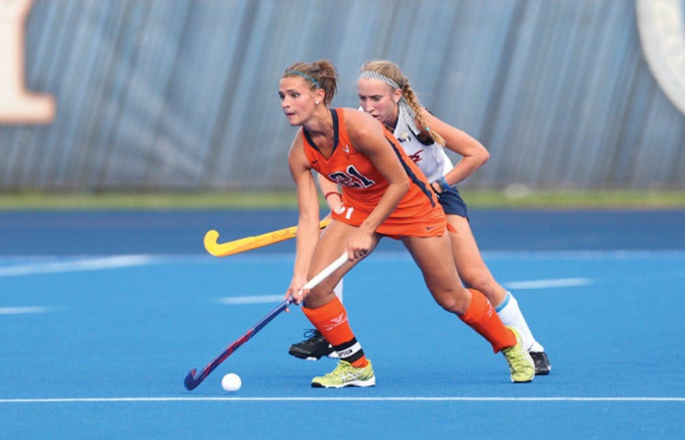 	<p>Redshirt senior forward Paige Selenski recorded her third hat tick of the season to pace the offense. Selenski returned to the team this season after redshirting in 2011 to play for the United States National Team.</p>
