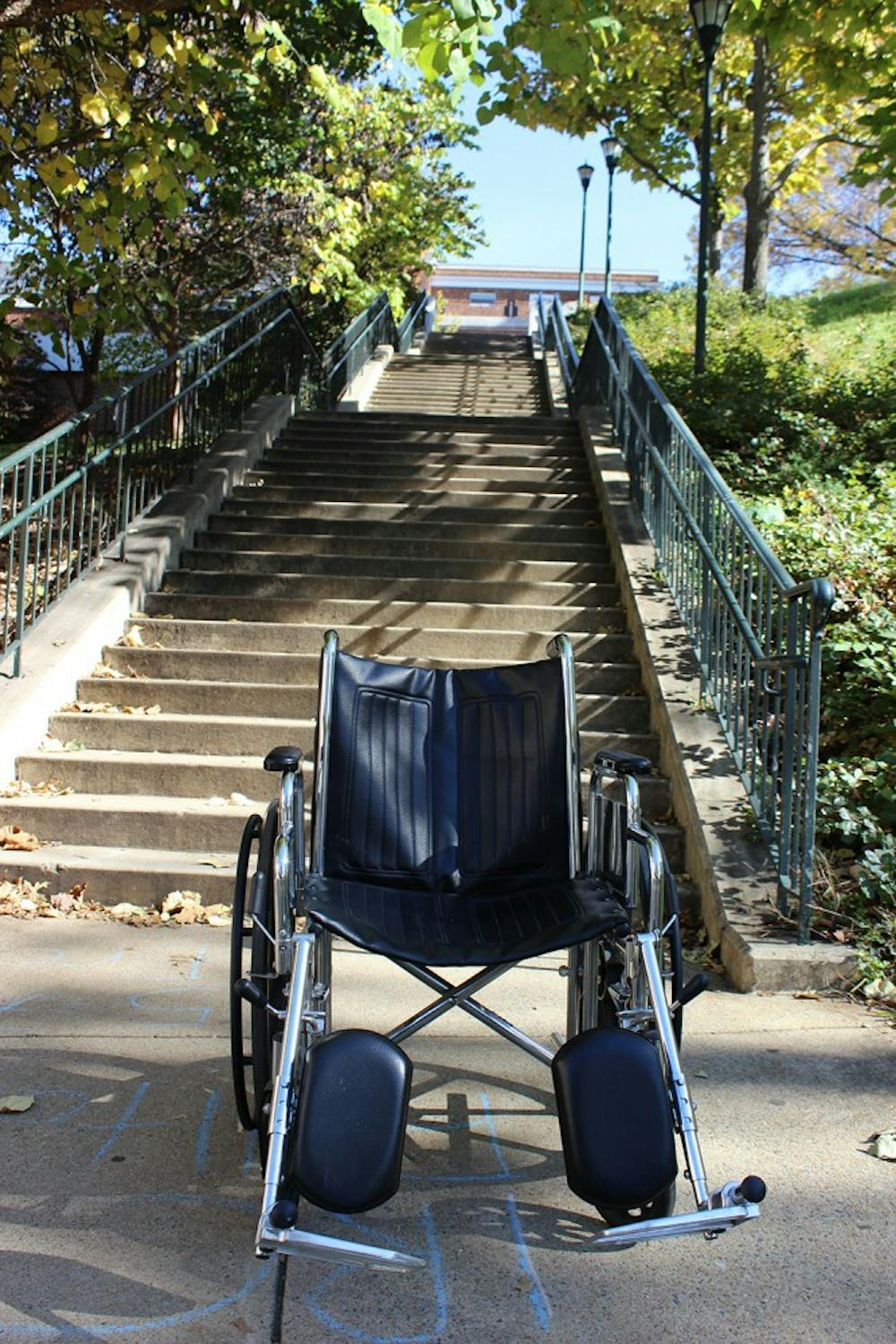 <p>A program through the Provost’s Office called “Report a Barrier” allows students and faculty to alert administration of areas which could cause trouble for those in wheelchairs or on scooters.</p>
