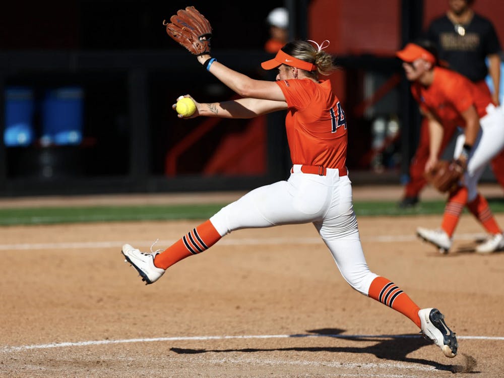 Senior pitcher Eden Bigham will lead a talented position group in 2026.