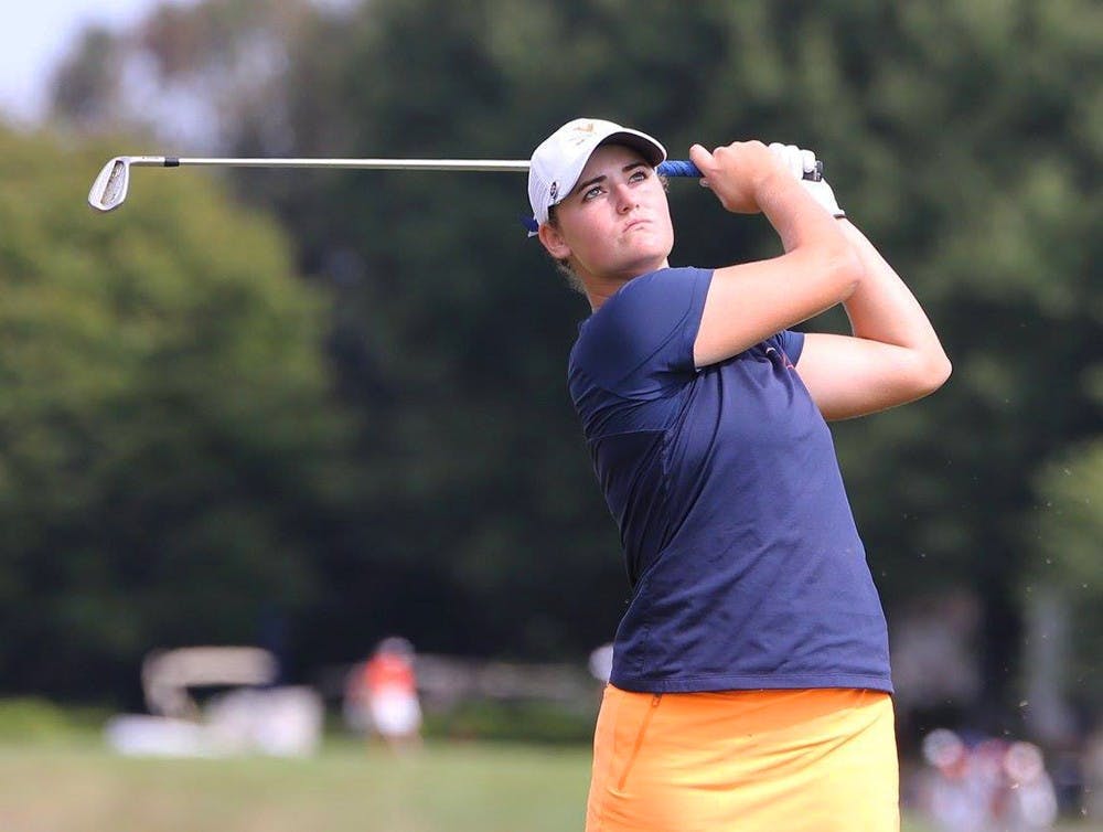 <p>Sophomore Anna Redding shot a 210 (6-under) to finish the tournament individually tied for 11th place. Redding's score is her career best.</p>