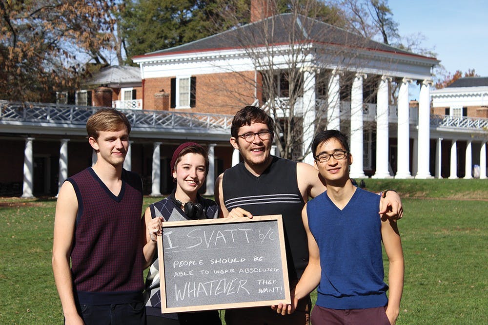 All types of sweater vests for members of SVATT are welcome, Slook said.
