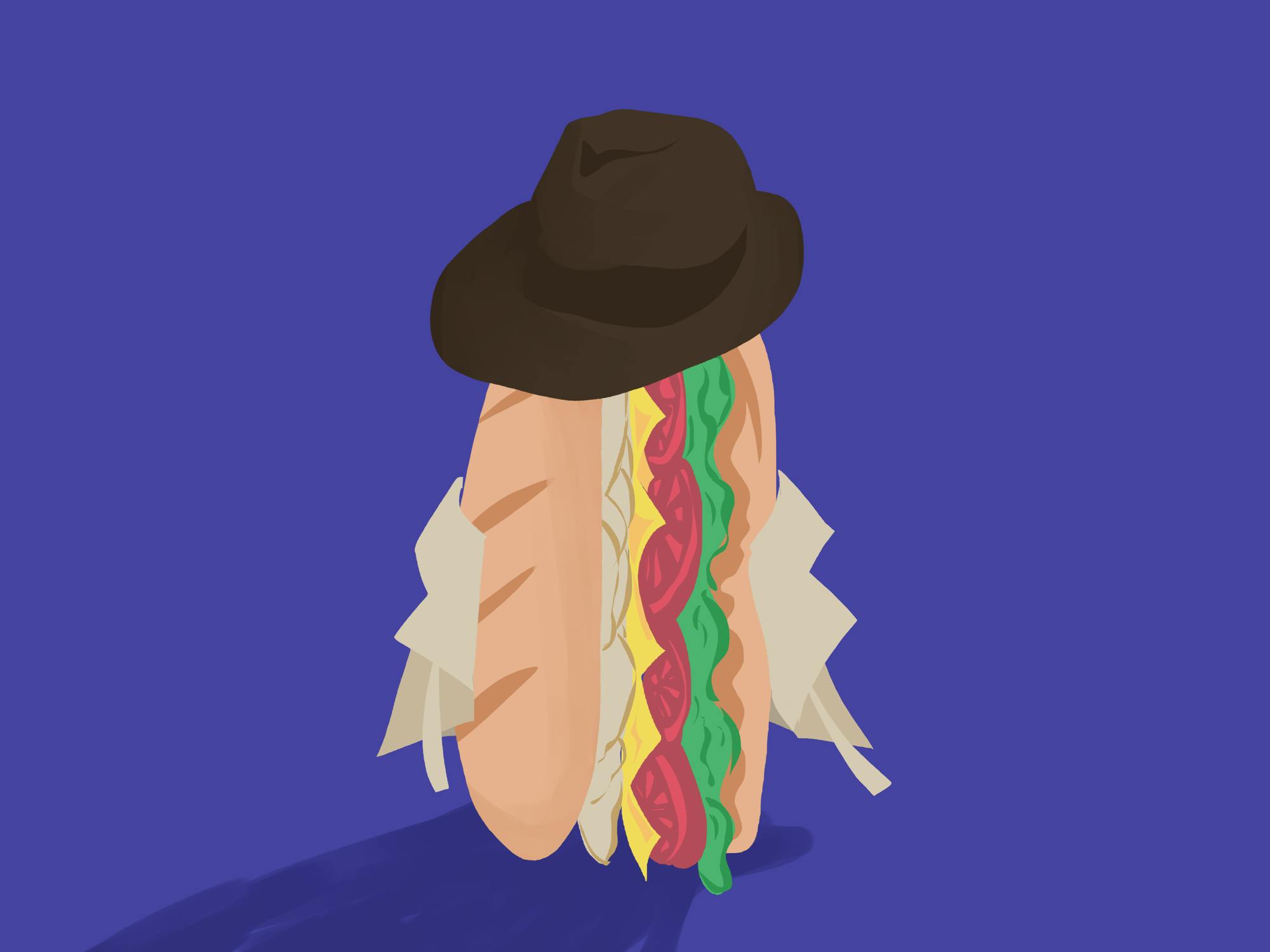 Life is not easy being a submarine sandwich investigative journalist. 