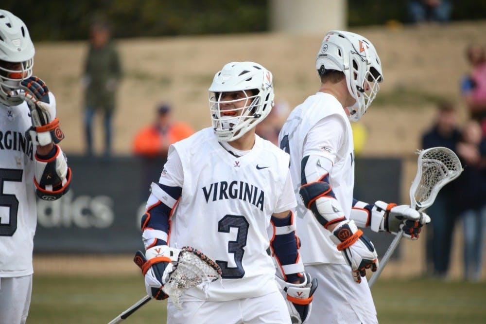 <p>Sophomore attackman Ian Laviano is Virginia's leading goalscorer with 22 goals this season.&nbsp;</p>