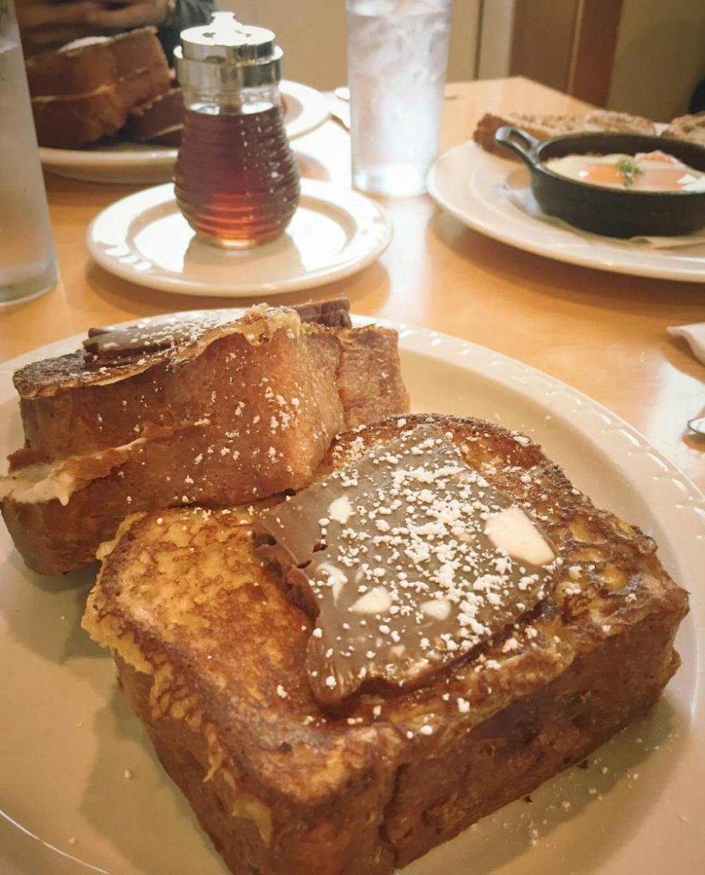 <p>It’s hard to go wrong no matter what you order but every time I go, I have to order the French toast.</p>