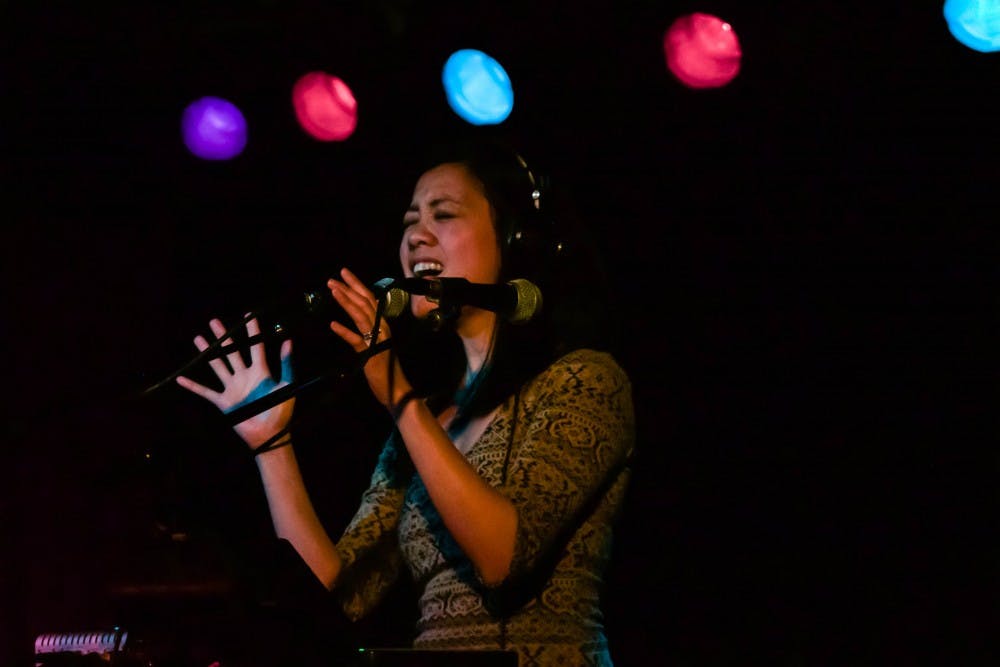 Kawehi show with Kyle Woolard and Zeke Duhon at the Southern on January 16th 2015.