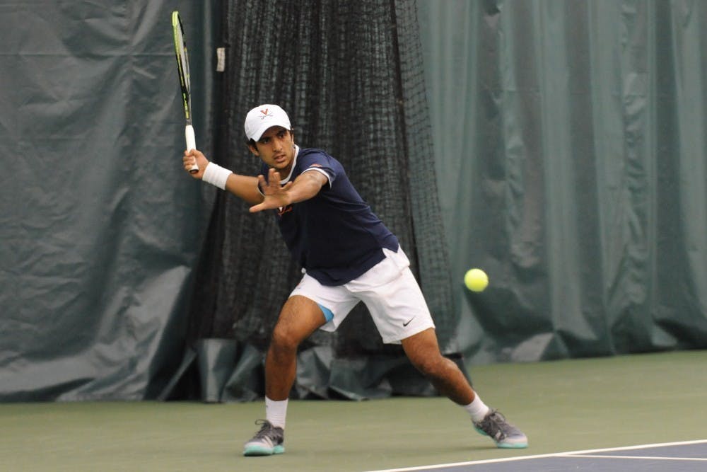 Only junior Aswin Lizen was able to pull off a victory in singles play against North Carolina.