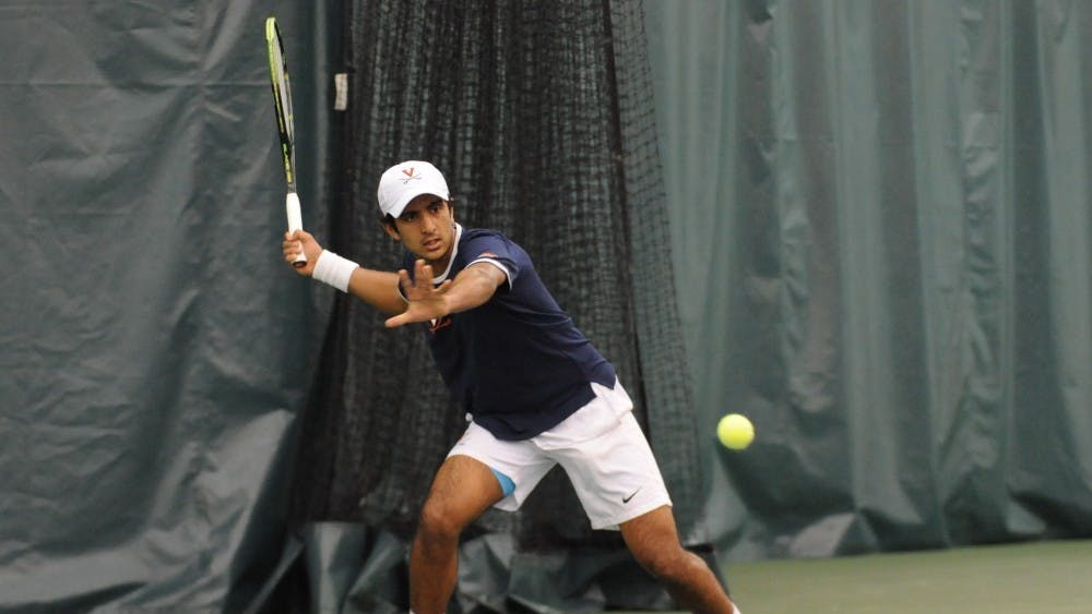 Only junior Aswin Lizen was able to pull off a victory in singles play against North Carolina.