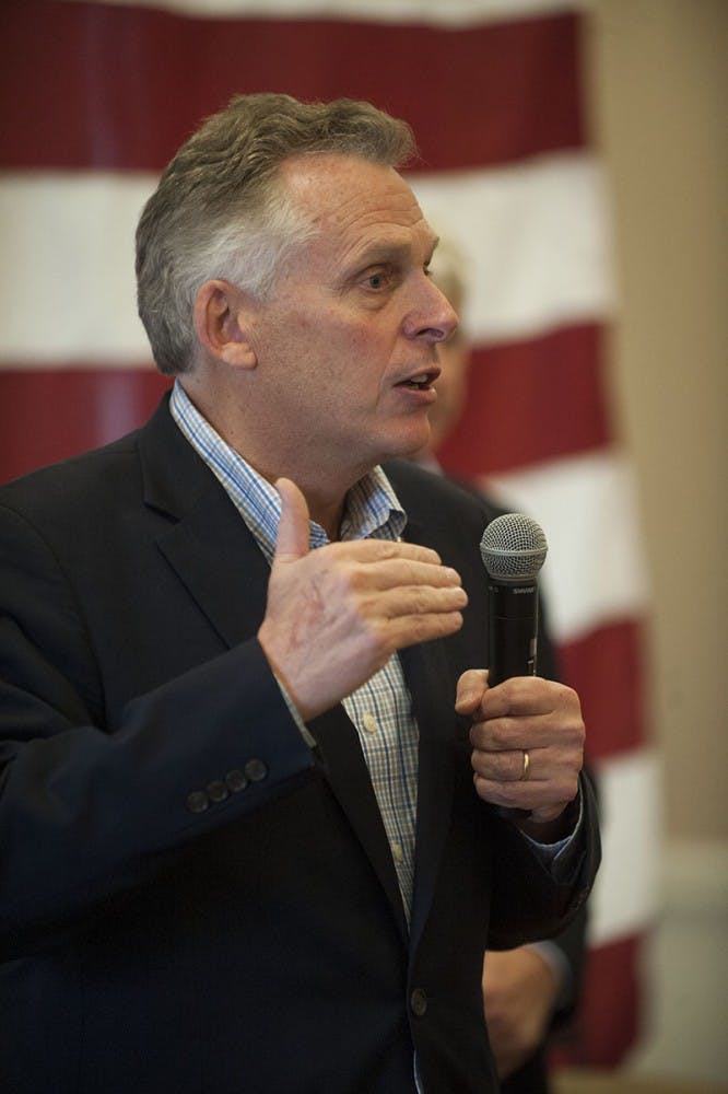 McAuliffe said the school security grants represent both an investment in the Commonwealth’s students and its economy.