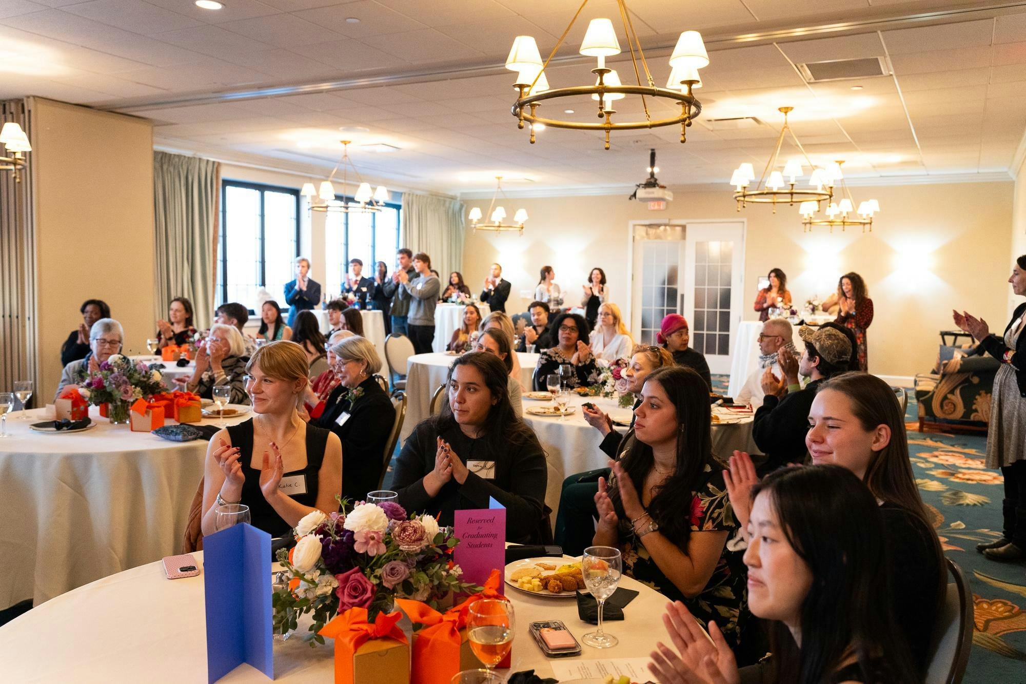 The Women’s Center celebrated the Class of 1974 women and the Center’s graduating students March 19.