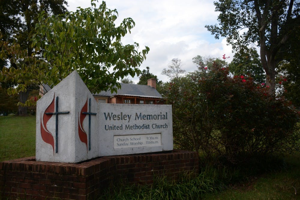 Chavalan Sut sought sanctuary at Wesley Memorial United Methodist Church last week.