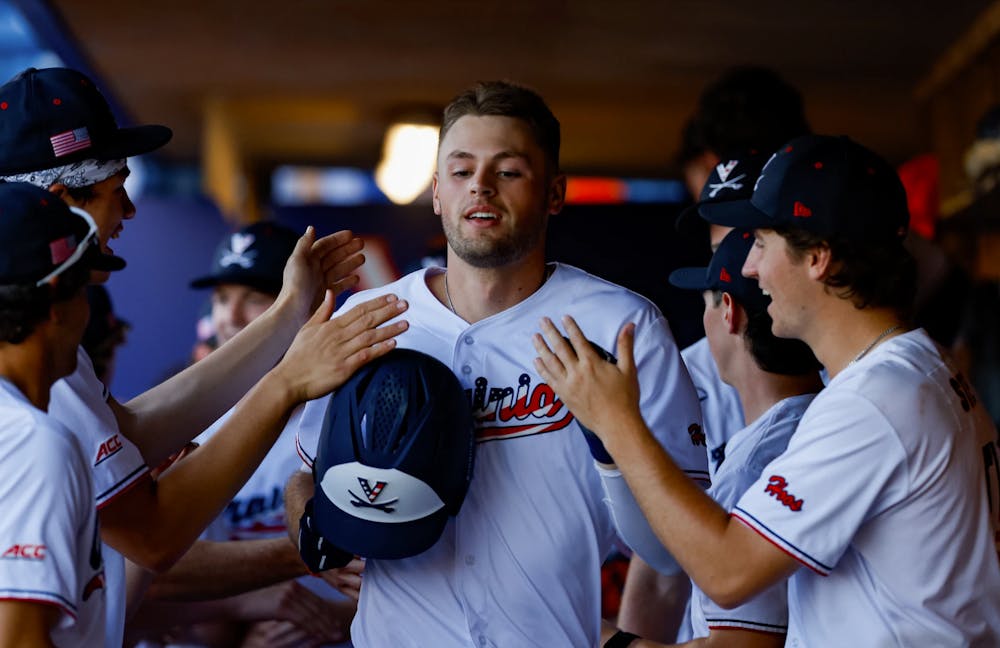 <p>Harris' 5-5 night powered No. 10 Virginia past Old Dominion ahead of a critical weekend series with No. 7 Florida State.</p>