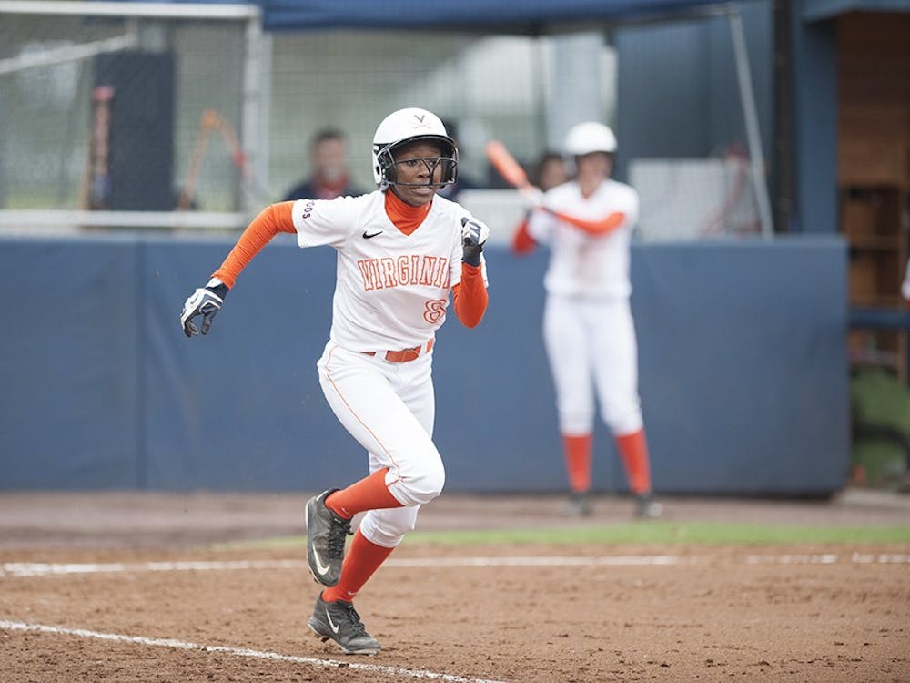 Sophomore right fielder Iyana Hughes supplied Virginia's offense in the opening game, launching a fifth-inning grand slam. 