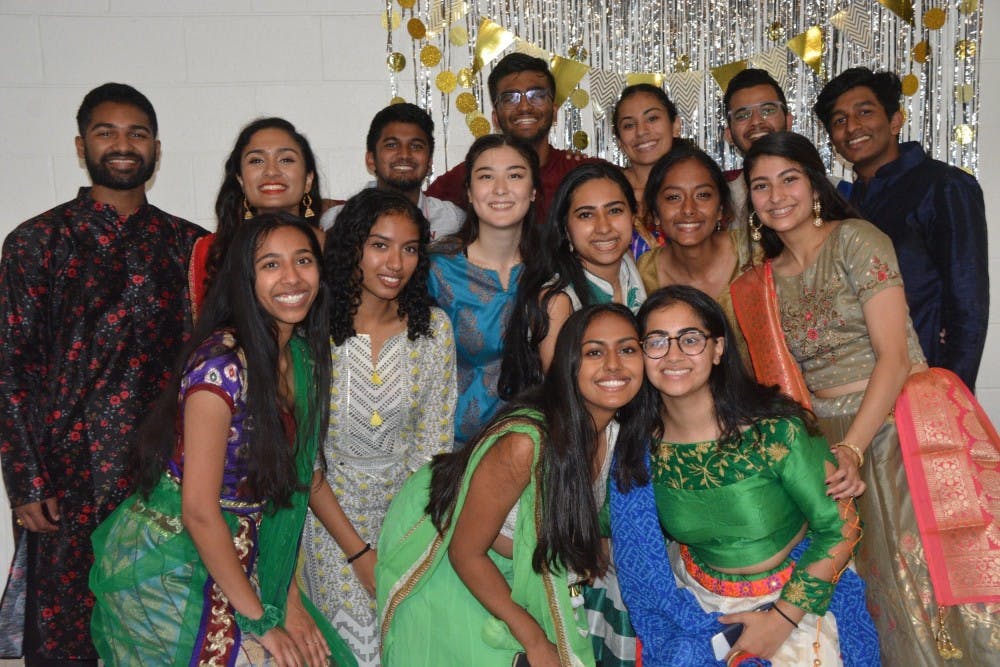 The event was filled with catered vegetarian Indian food from Milan and plenty of dancing from the near 40 attendees.&nbsp;