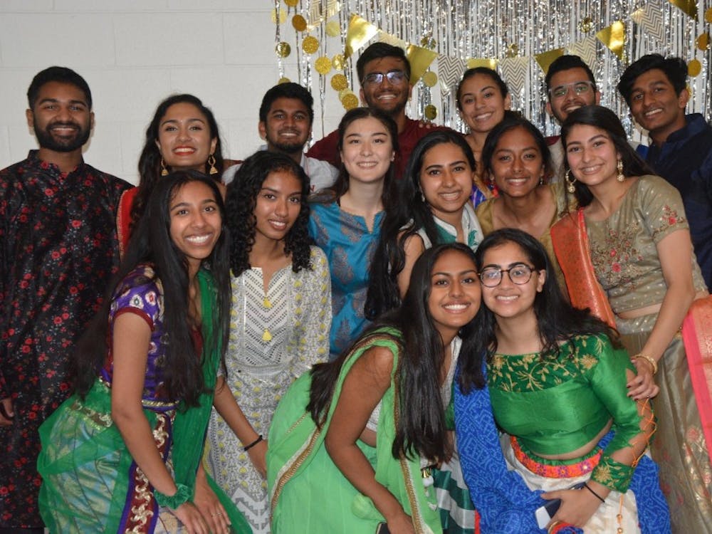 The event was filled with catered vegetarian Indian food from Milan and plenty of dancing from the near 40 attendees.&nbsp;