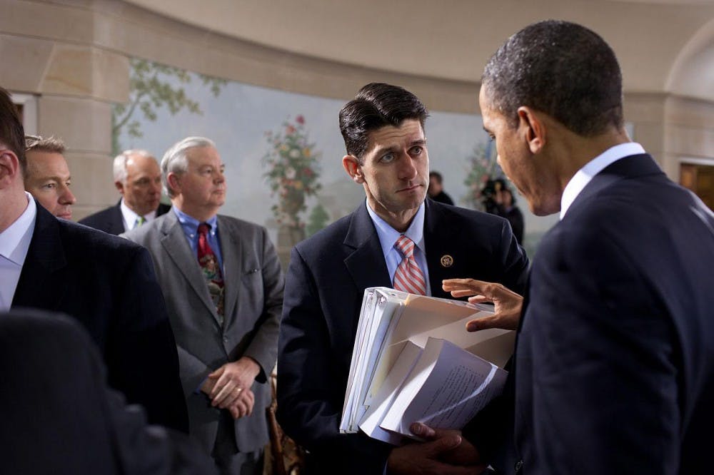 <p>Speaker Paul Ryan tries&nbsp;to tackle America's future health care&nbsp;plan.&nbsp;</p>